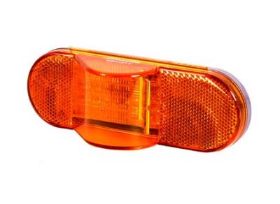 MAXXIMA 6" OVAL AMBER SIDE TURN/SIDE MARKER