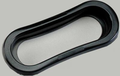 MAXXIMA 6" OVAL BLACK GROMMET