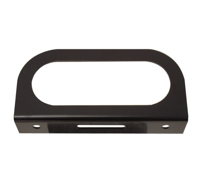 OPTRONICS 6" OVAL BLACK MOUNTING BRACKET
