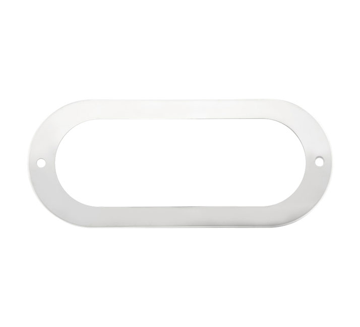 OPTRONICS 6" OVAL STNLS STL GROMMET