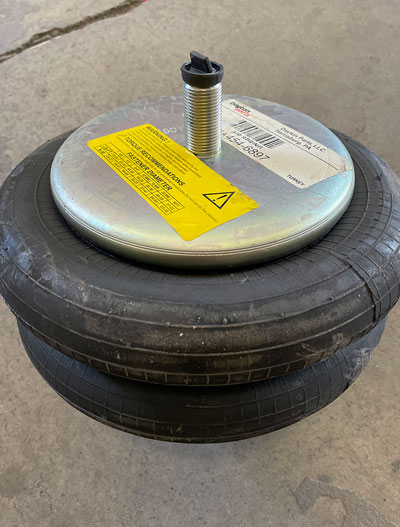DAYTON AIR SPRING DOUBLE CONVOLUTED AIR BAG